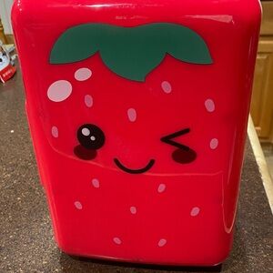EUC Orbit innovations Cute Red Strawberry beauty Mini Fridge